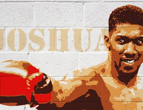 Boxer ‘Anthony Joshua’ Mural