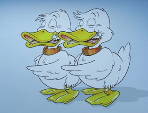 Ducks Bathroom Mural